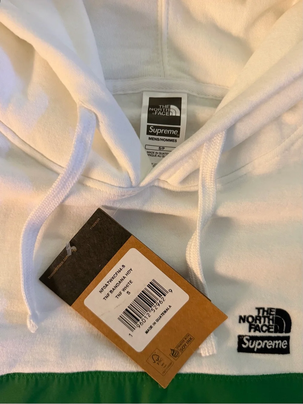 Supreme x The North Face Bandana Hoodie New with Tag